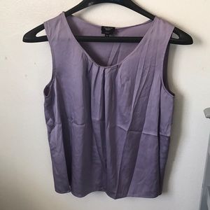 Talbots silk sleeveless top